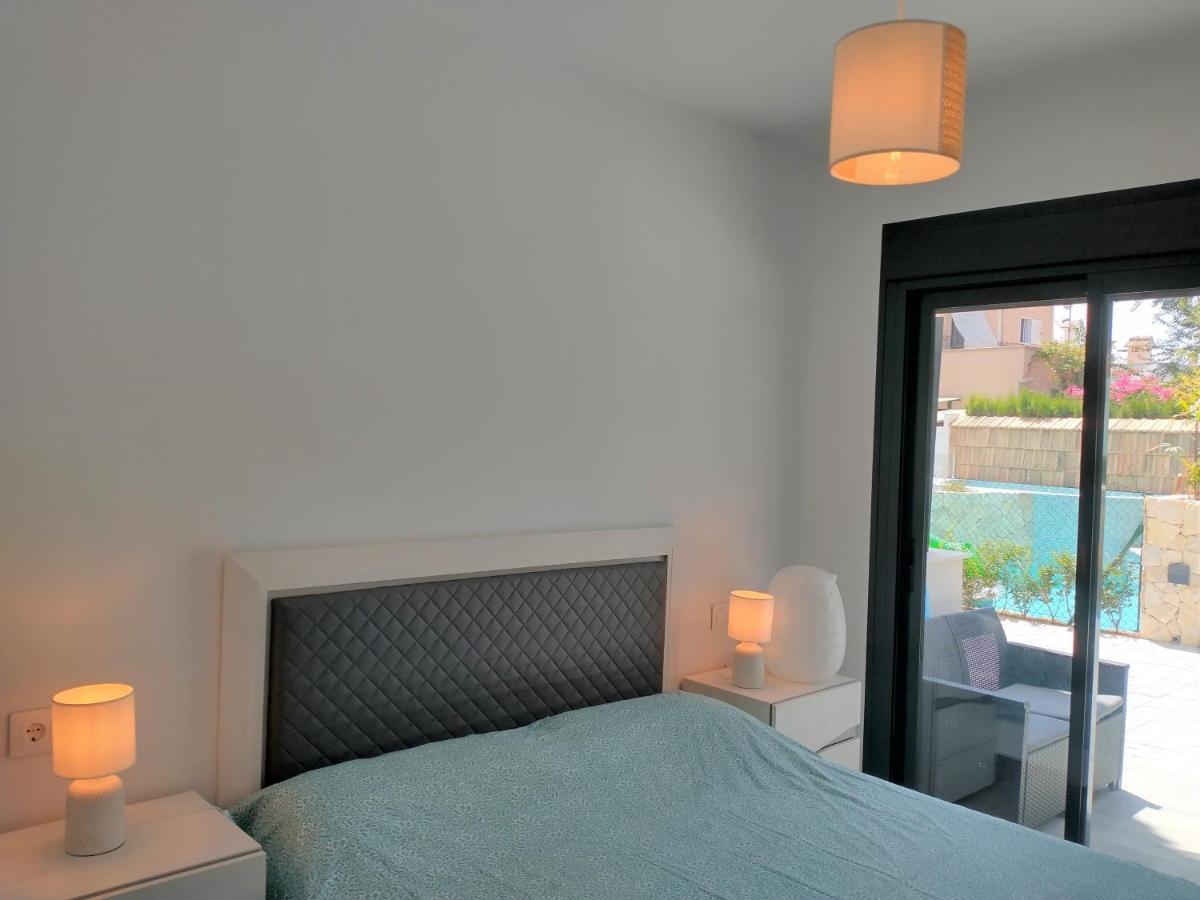 Modern Nieuwbouwappartement Aan Het Strand Van De Mar Menor In Santiago De La Ribera Lo Pagán Exterior foto