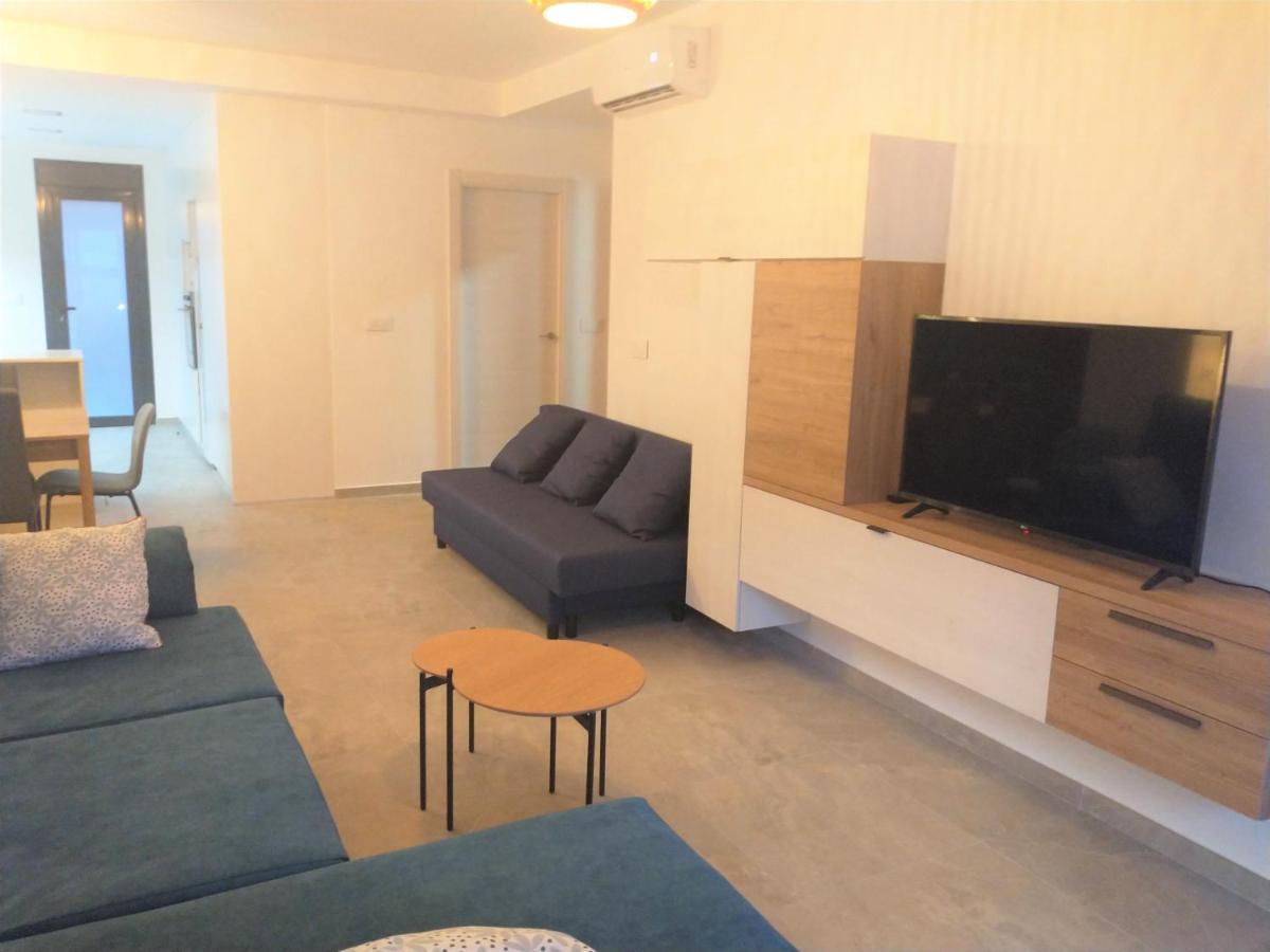 Modern Nieuwbouwappartement Aan Het Strand Van De Mar Menor In Santiago De La Ribera Lo Pagán Exterior foto